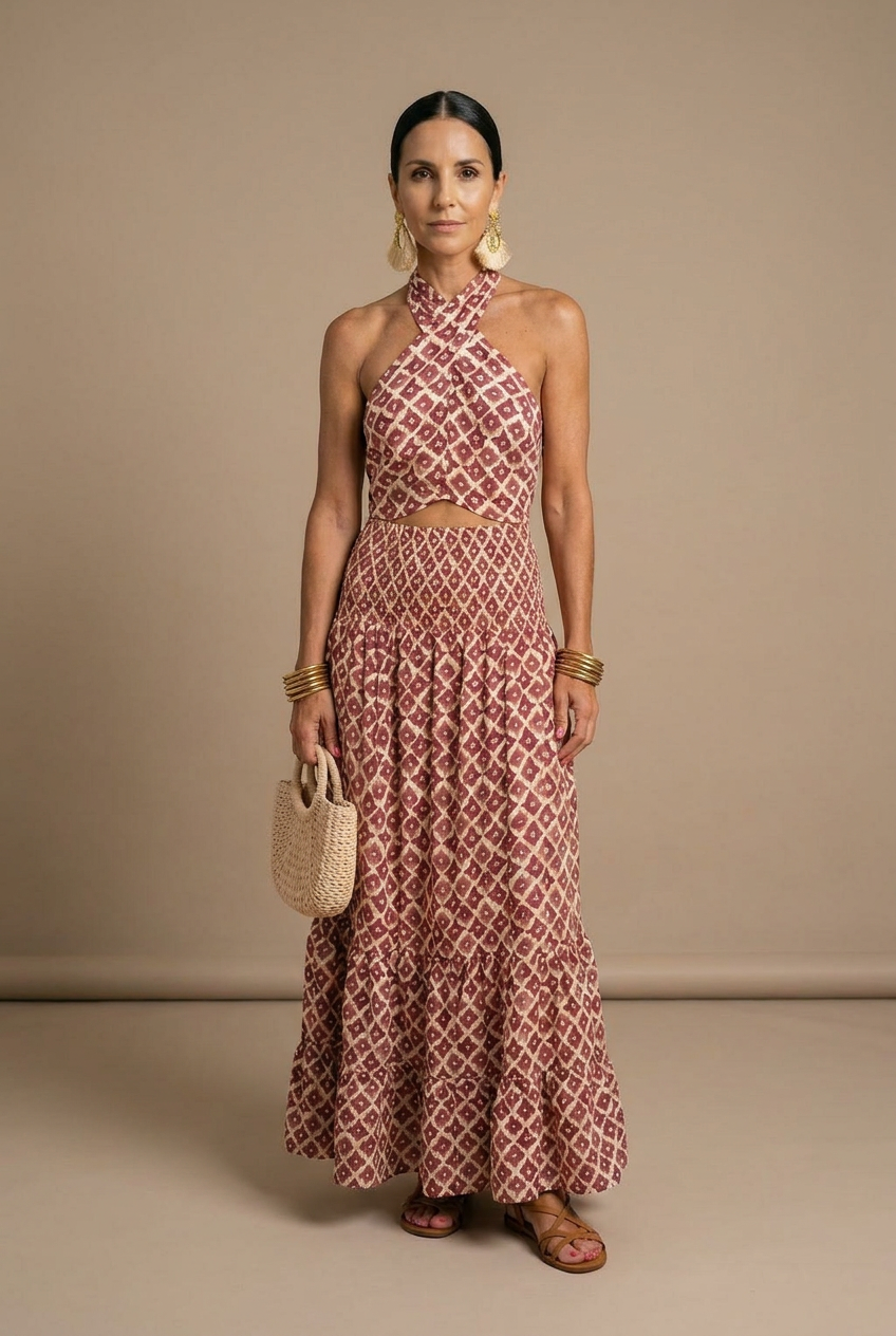 Elsa | Elegant Set with Off-Shoulder Design