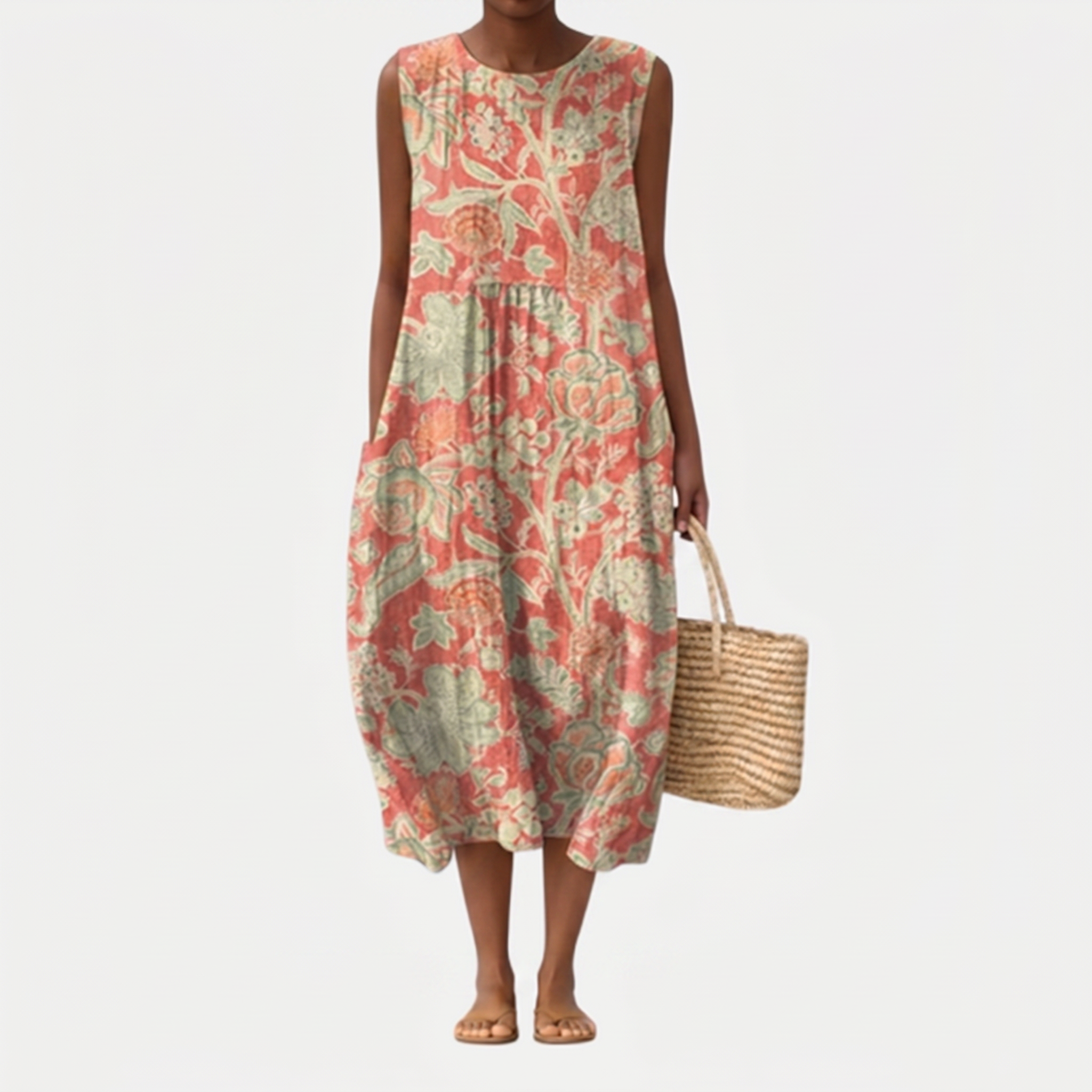 CORA | Sleeveless Maxi Dress