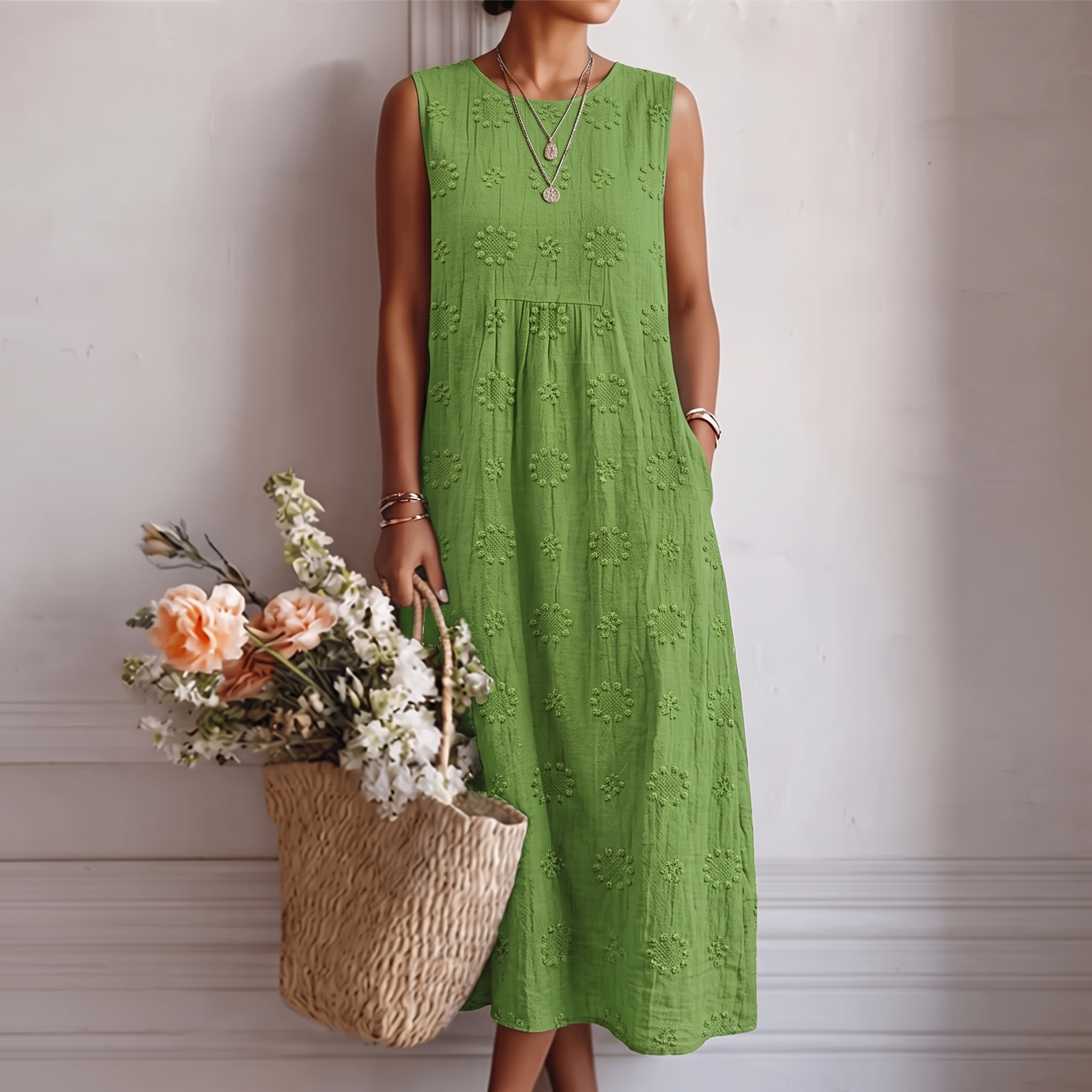 WREN | Sleeveless Maxi Dress