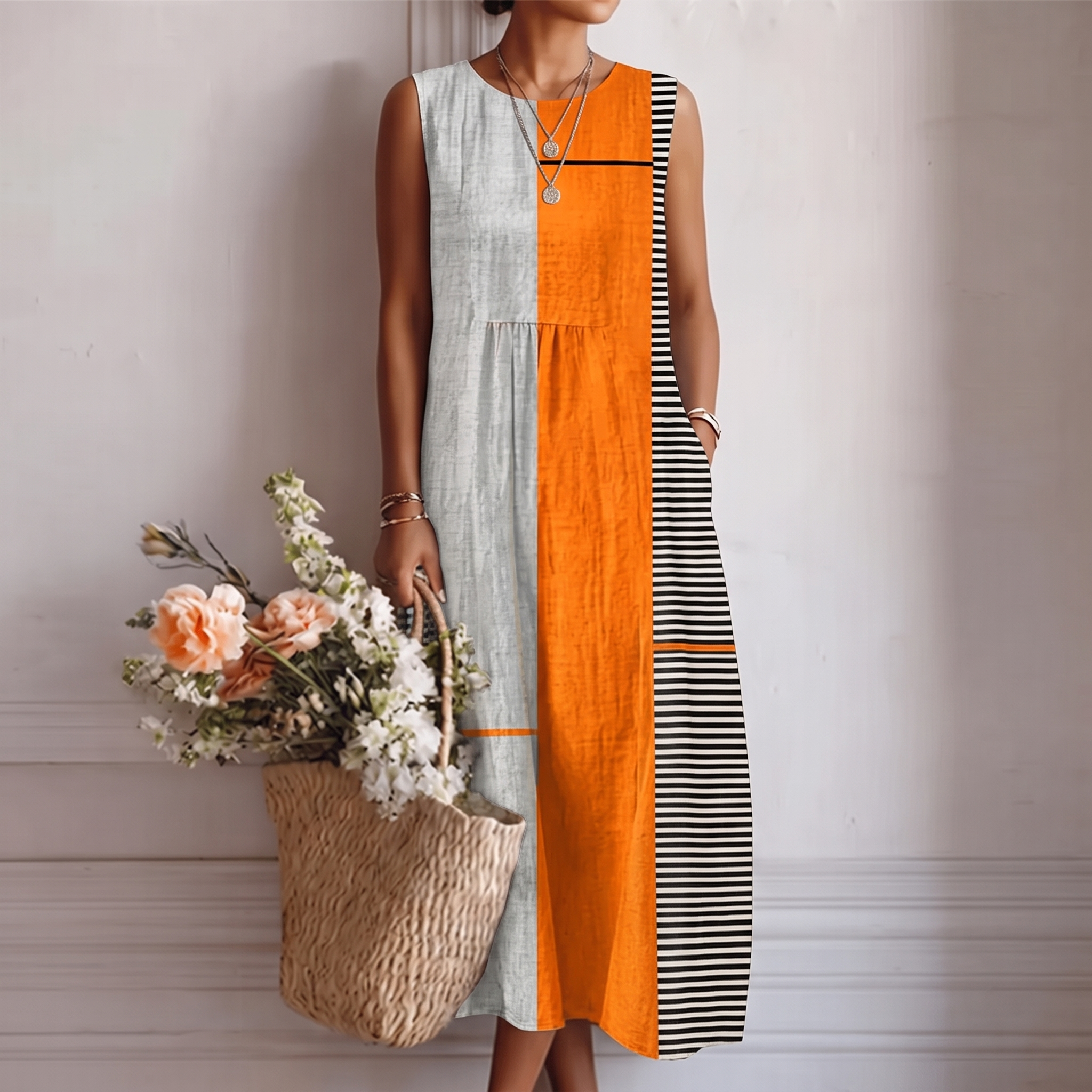 RUTH | Sleeveless Maxi Dress