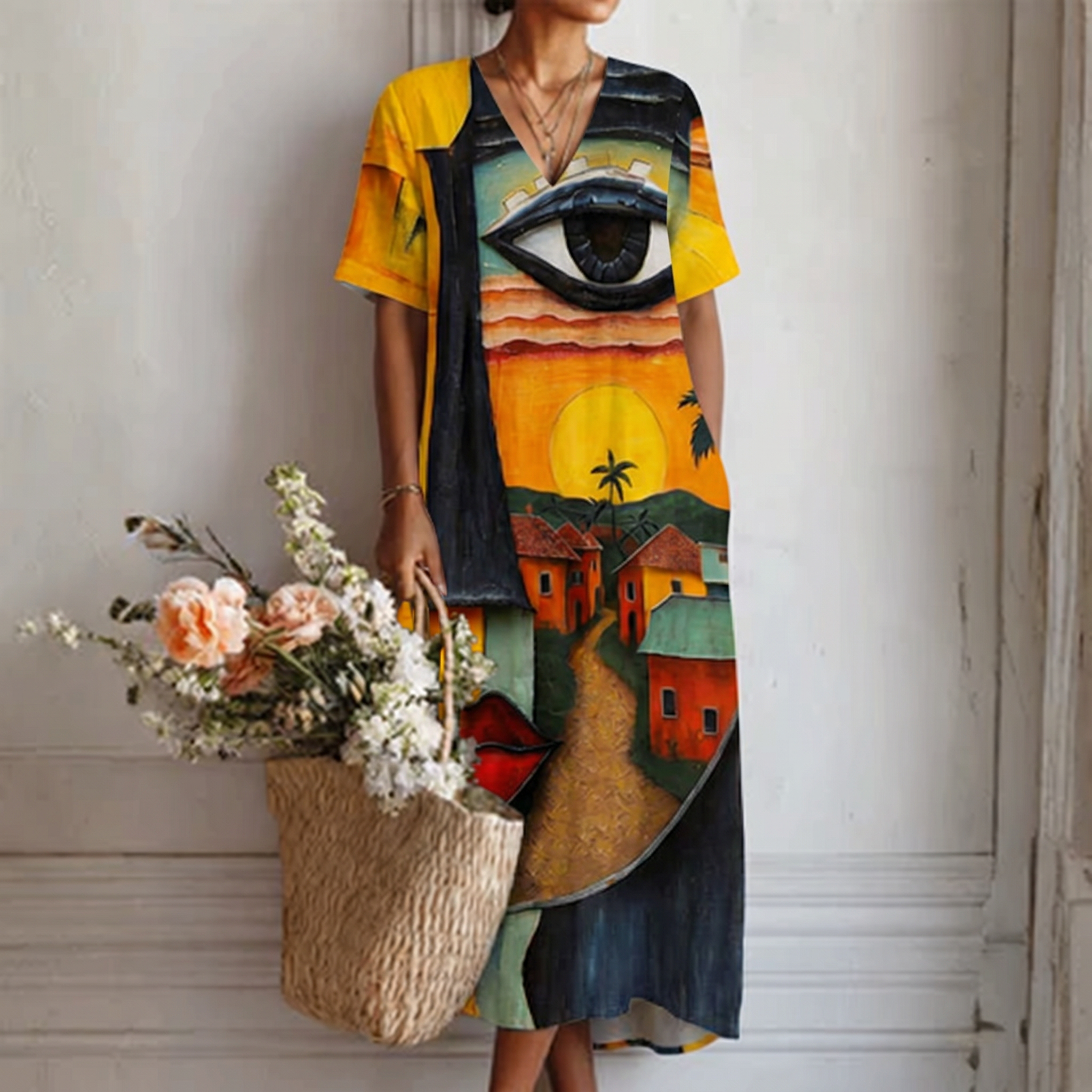 JOSIE | Bohemian Maxi Dress
