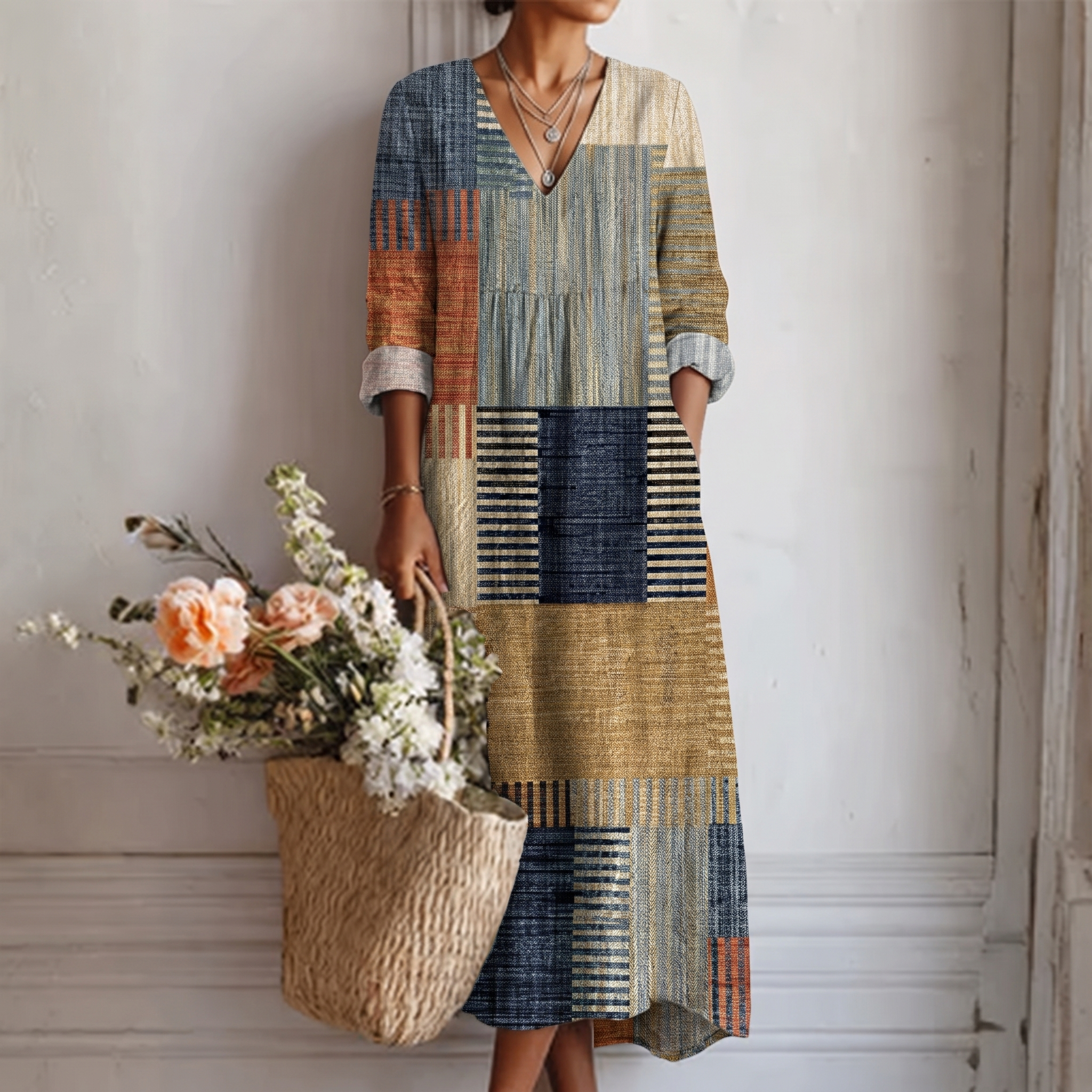 FRANCES | Bohemian Maxi Dress