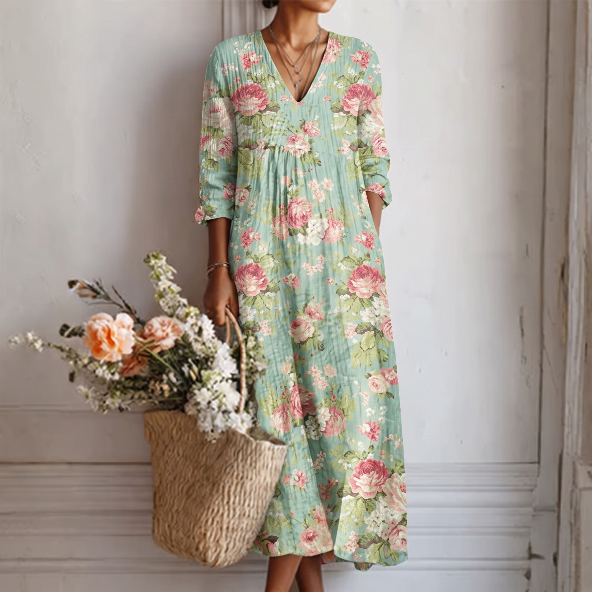 MILLIE | Bohemian Maxi Dress
