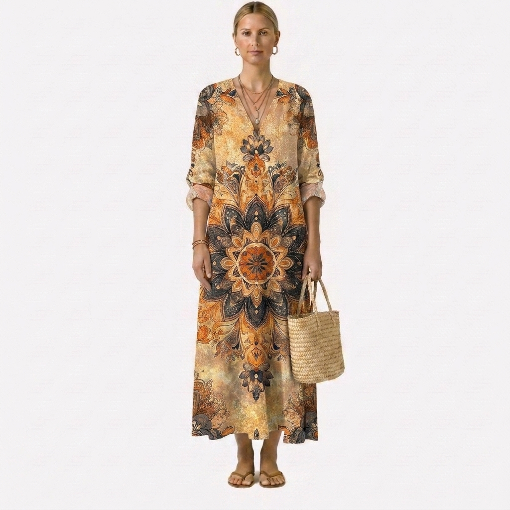 AUGUSTA | Bohemian Maxi Dress