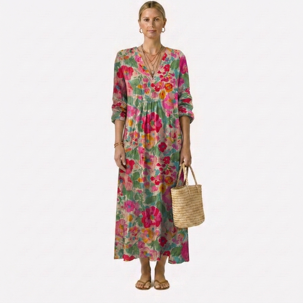 ROSALIE | Bohemian Maxi Dress