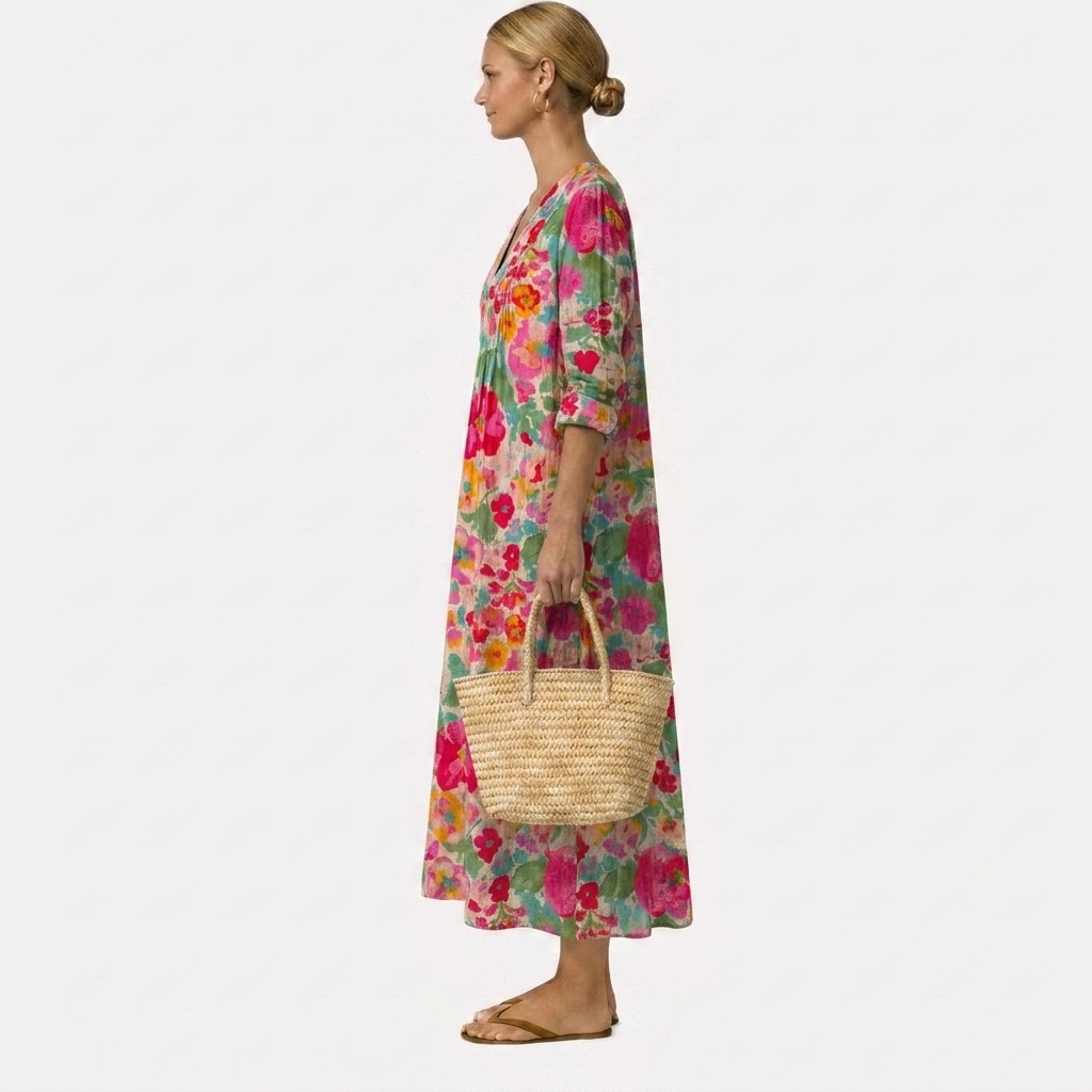 ROSALIE | Bohemian Maxi Dress