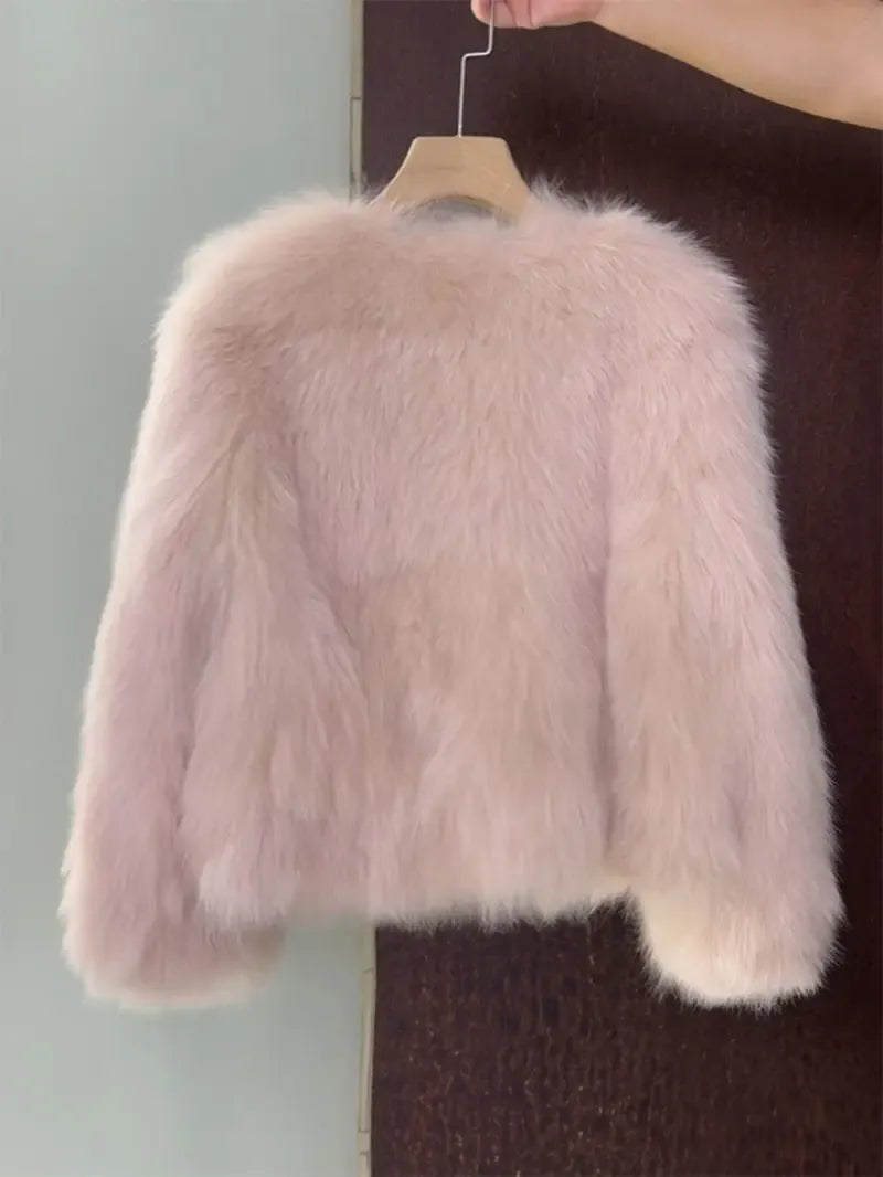 Patricia™ | Elegant Short Faux Fur Jacket