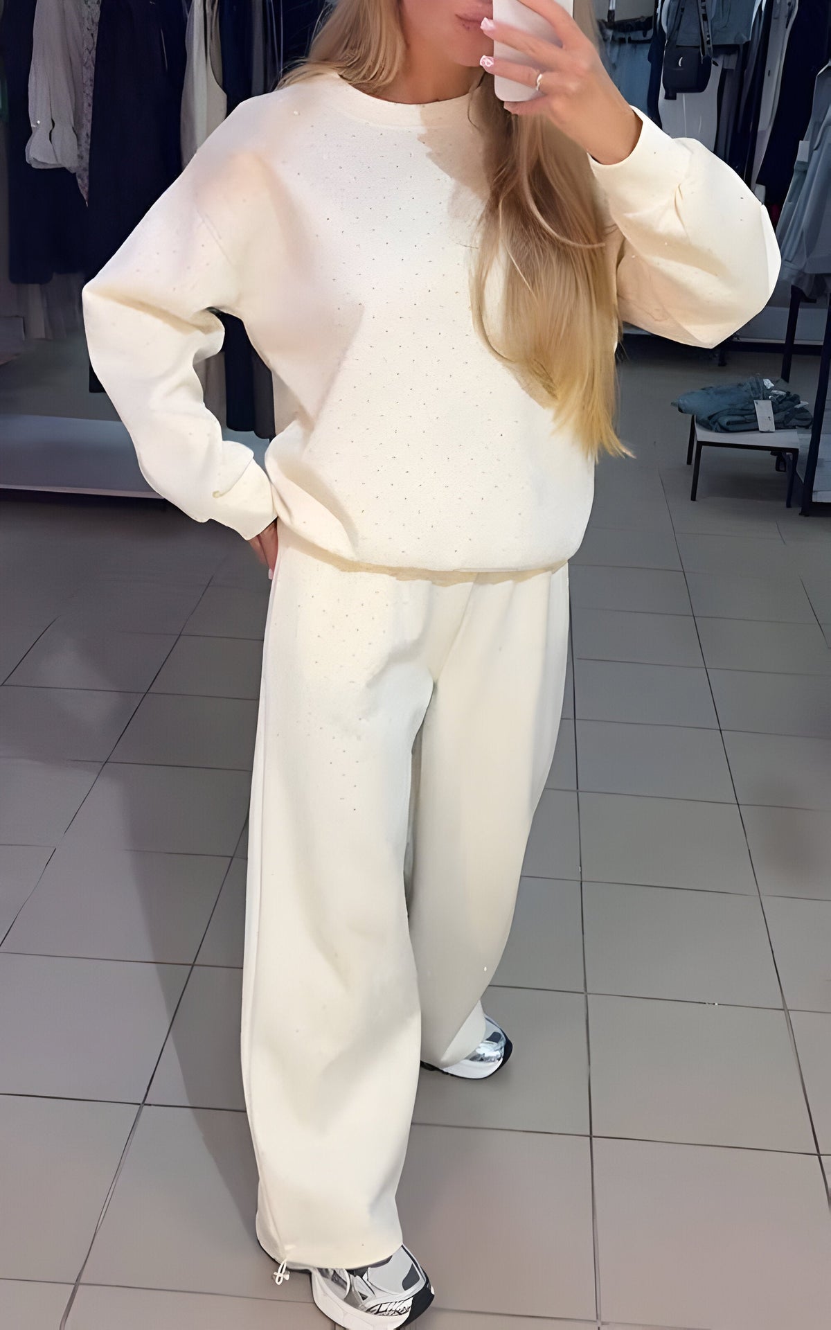 Morgan Diamond Set in white