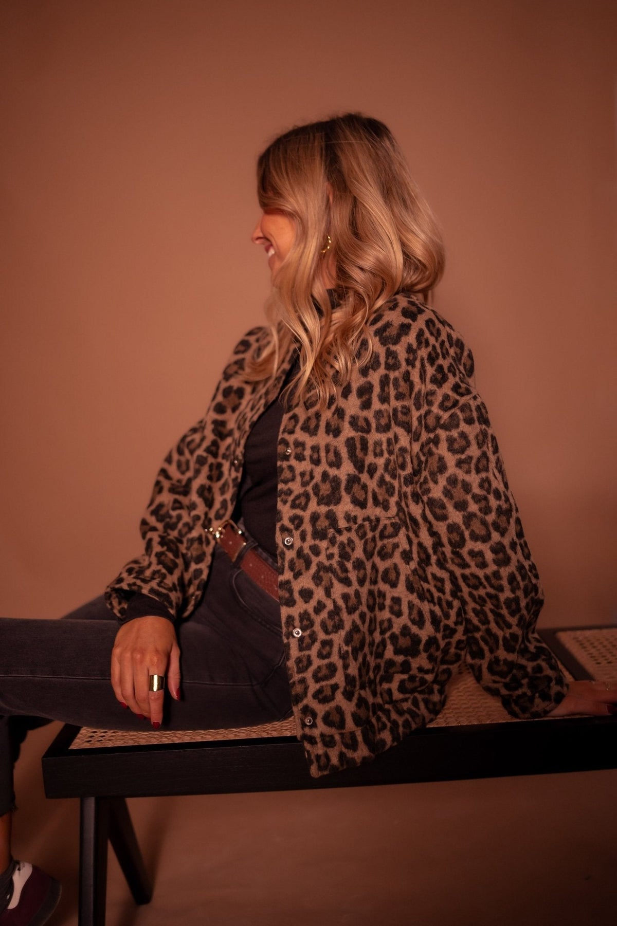 Kathleen™ | Trendy Jacket with Leopard Print 3