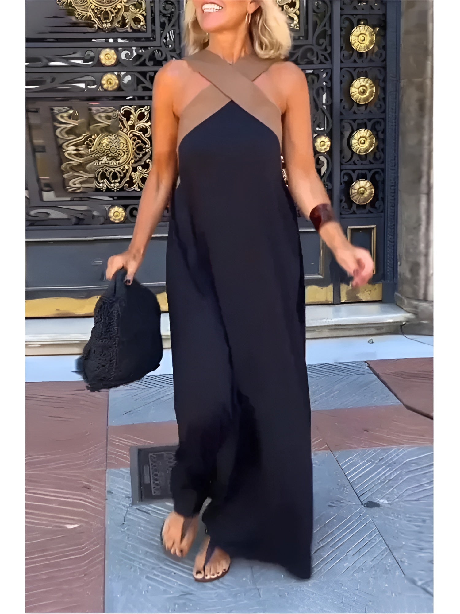 Delphine™ | Cross-Over Dress
