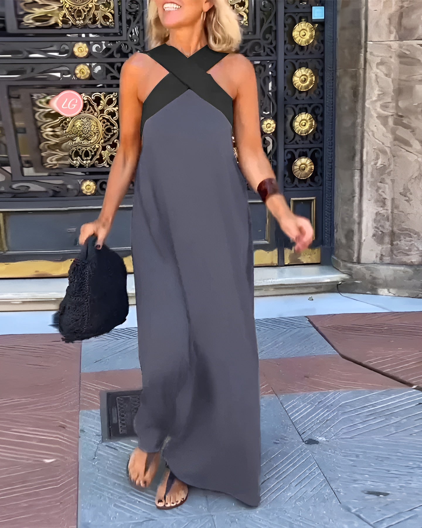 Delphine™ | Cross-Over Dress
