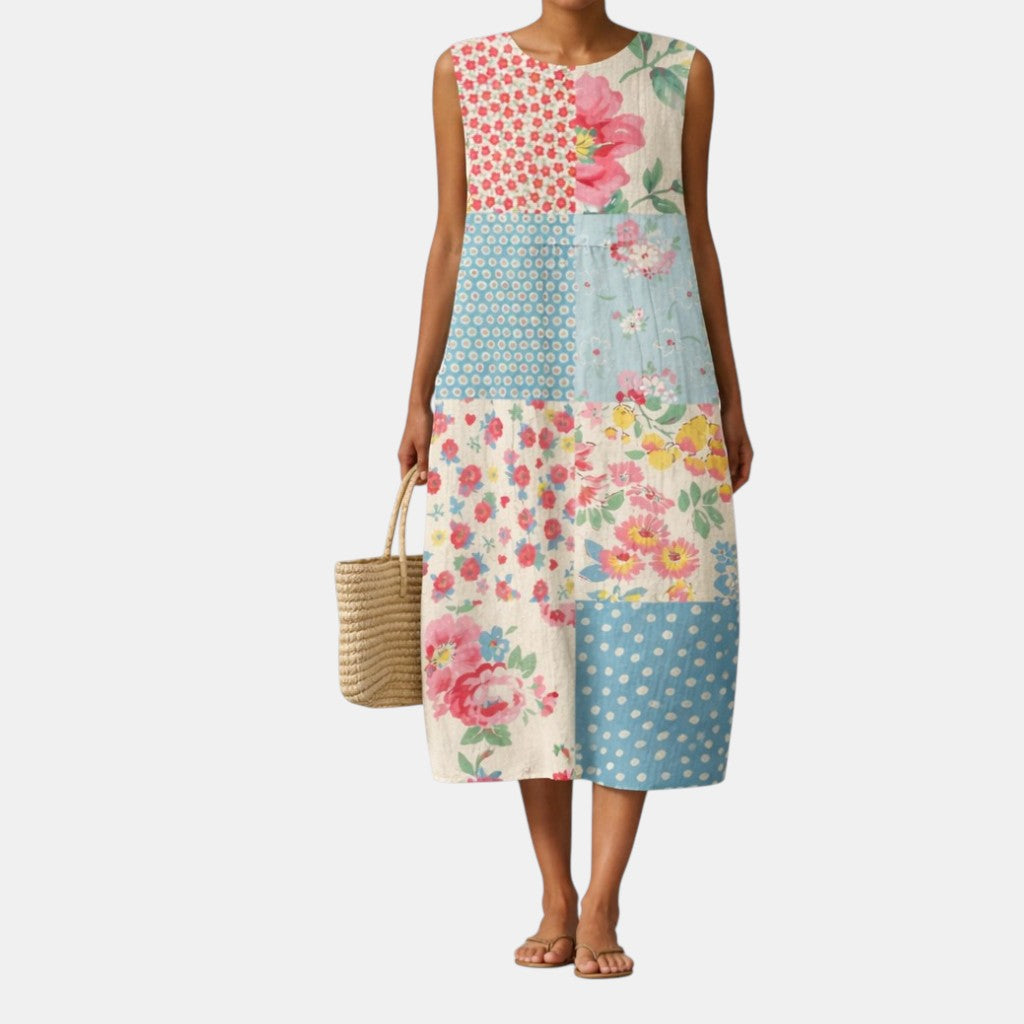 FLORENCE | Sleeveless Maxi Dress