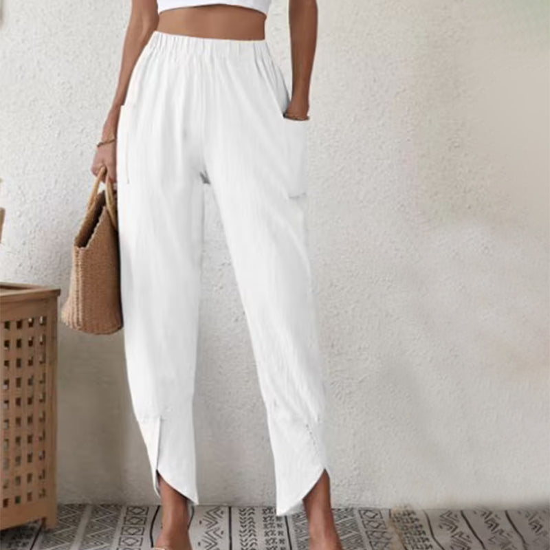 Essari - Pants with Split Zoom
