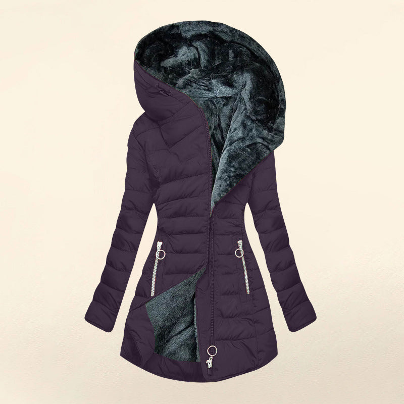 Gloria™ | Warm Padded Winter Jacket with Hood 9