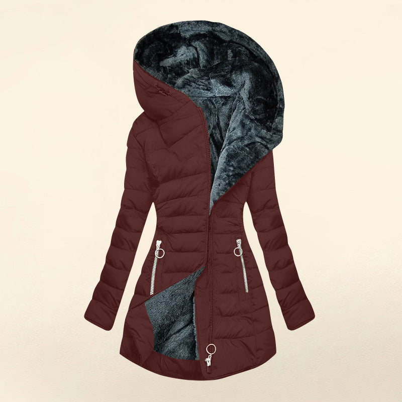 Gloria™ | Warm Padded Winter Jacket with Hood 10