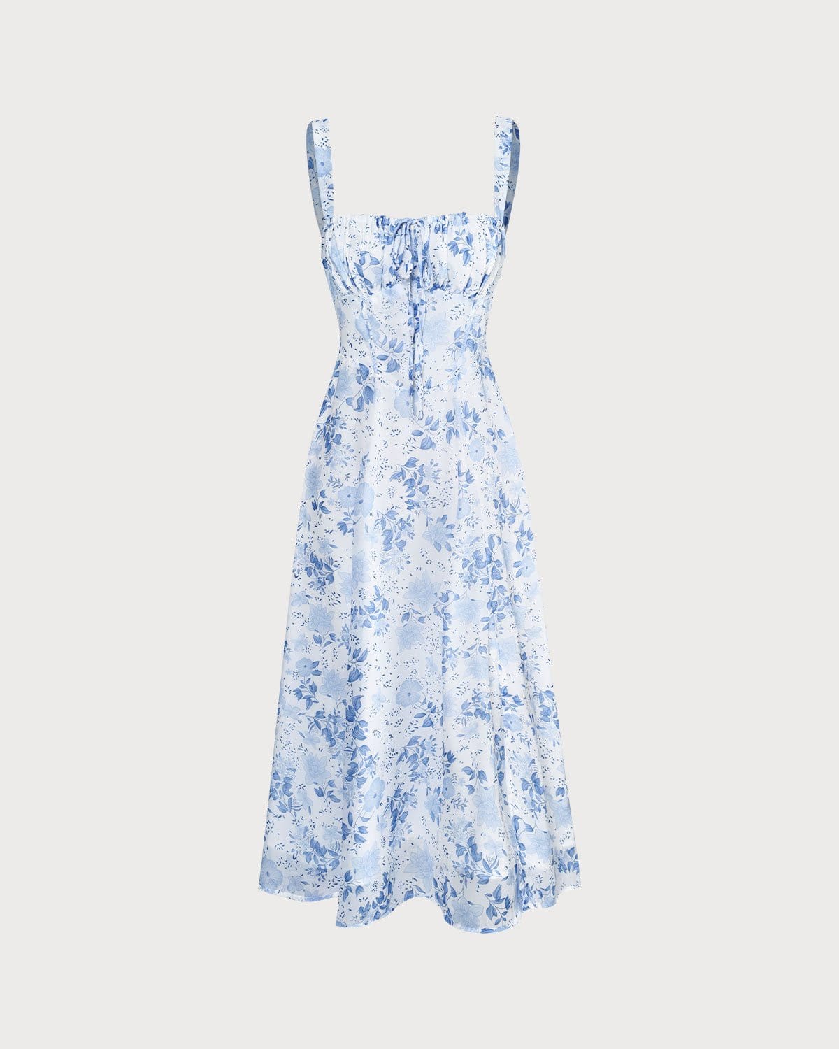 Floral | Blue Dress