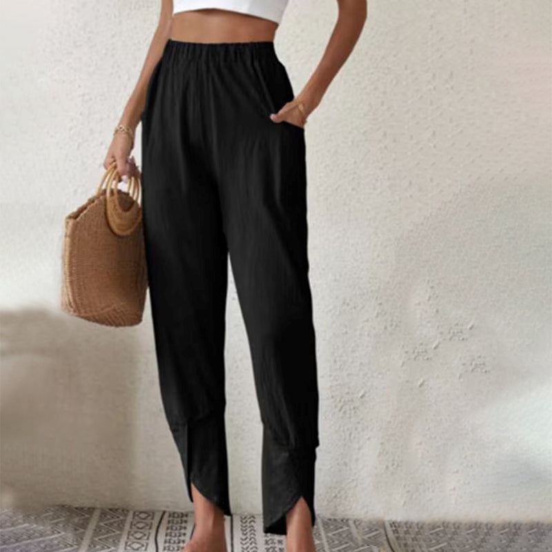 Essari - Pants with Split Zoom